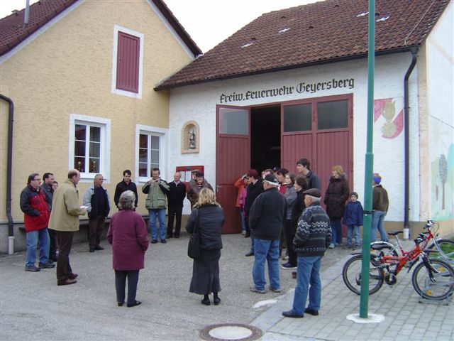 Dorfbegehung April 2008