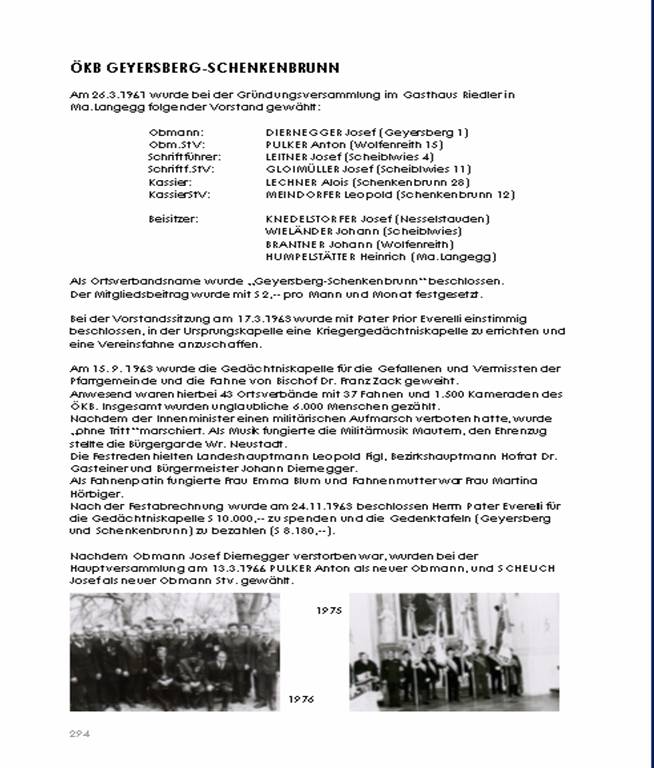 Chronik – Teil 3