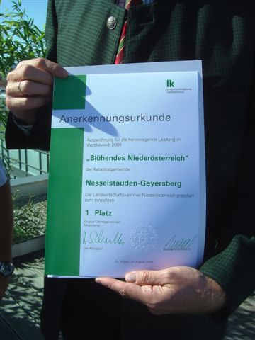 Preisverleihung Sep 2008