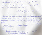 Steinkreis – Gästebuch