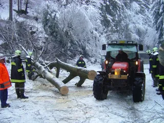 Technischer Einsatz nach überraschender Winterrückkehr in Ma. Langegg, Foto 5