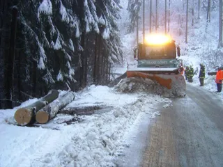 Technischer Einsatz nach überraschender Winterrückkehr in Ma. Langegg, Foto 6