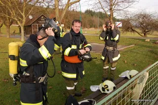 Ausbildungsprüfung Löscheinsatz 2009, Foto 21