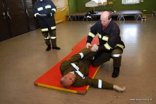 Ausbildungsprüfung Löscheinsatz 2009, Foto 24
