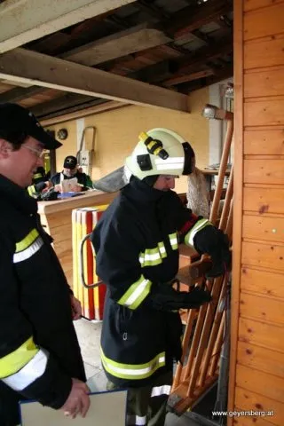 Ausbildungsprüfung Löscheinsatz 2009, Foto 104