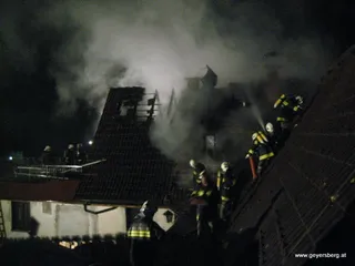 Wohnhausbrand Oberbergern, Foto 15