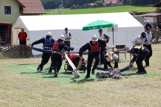 Geyersberg und Schenkenbrunn dominieren Bezirksfeuerwehrleistungsbewerb