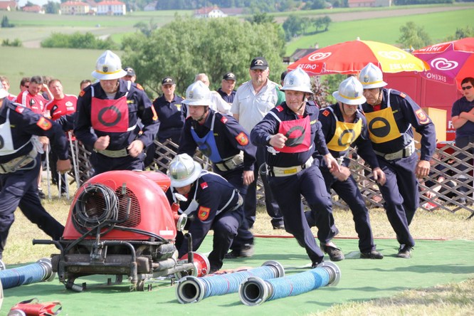 Geyersberg und Schenkenbrunn dominieren Bezirksfeuerwehrleistungsbewerb
