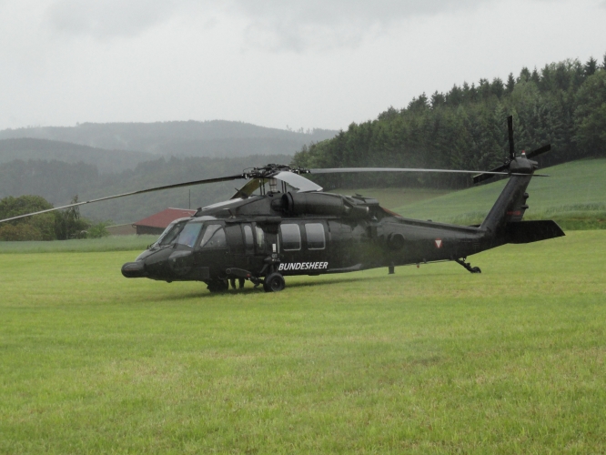 Flugdienstübung in Schenkenbrunn