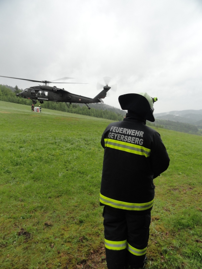 Flugdienstübung in Schenkenbrunn