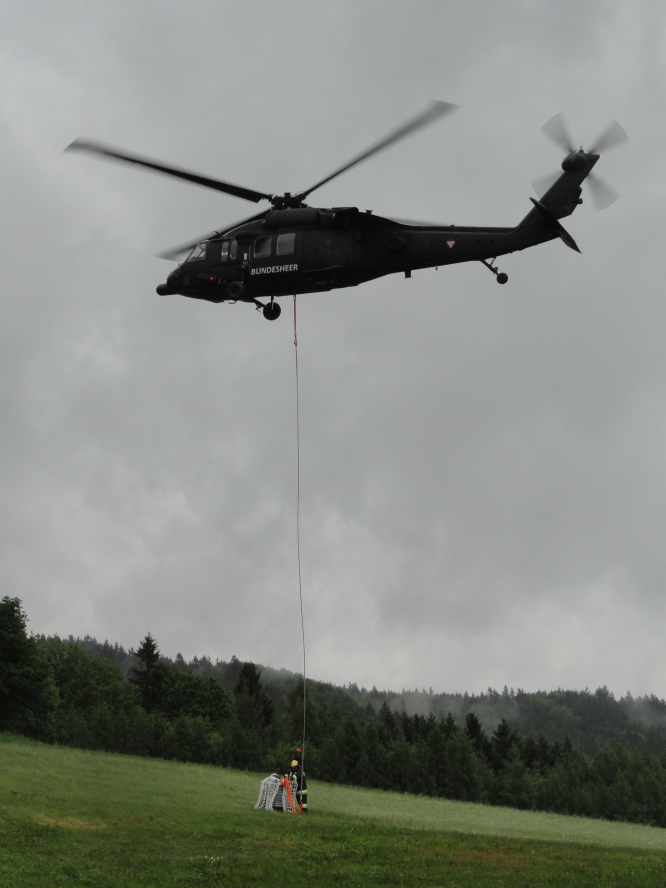 Flugdienstübung in Schenkenbrunn