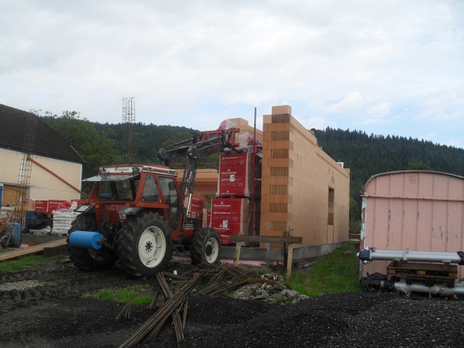 Feuerwehrhaus-Ausbau Stand: 23.August 2014