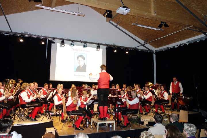 Konzert der Dunkelsteiner Blasmusik im VAZ Geyersberg