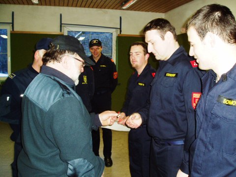 Aulbildungsprüfung Löscheinsatz 2008