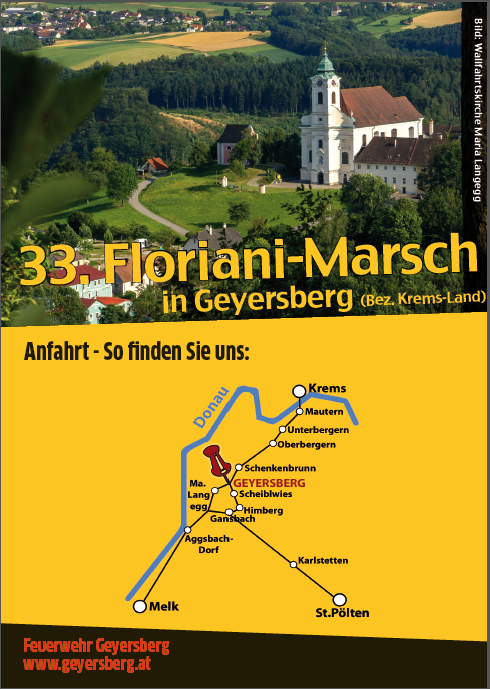 Florianimarsch und FF Fest in Geyersberg am 3. und 4. September 2016